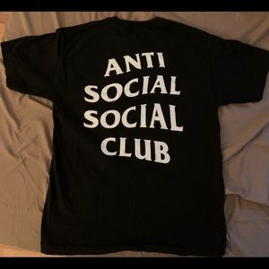 Anti Social Social Club T-Shirt Size M (worn once)